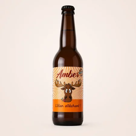 Bière Ambrée « L’Élan alléchant ! »