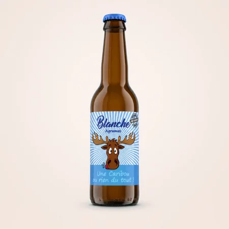 Bière Blanche « Une Caribou ou rien du tout ! »