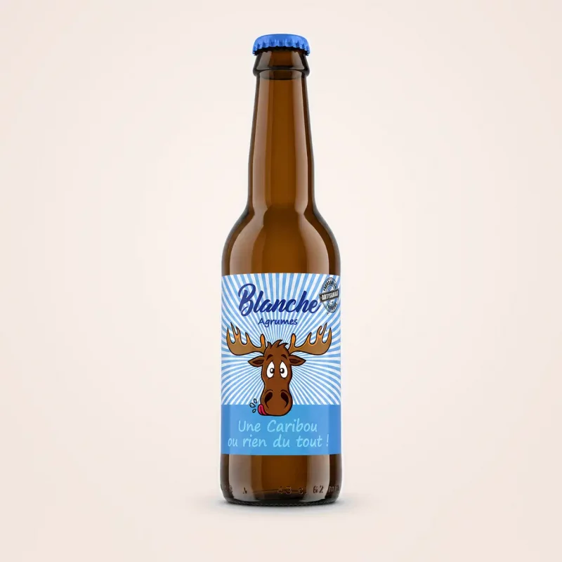 Bière Blanche « Une Caribou ou rien du tout ! »