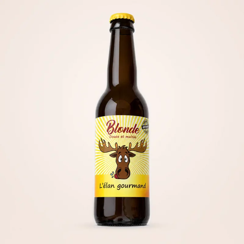 Bière Blonde « L’Élan gourmand »