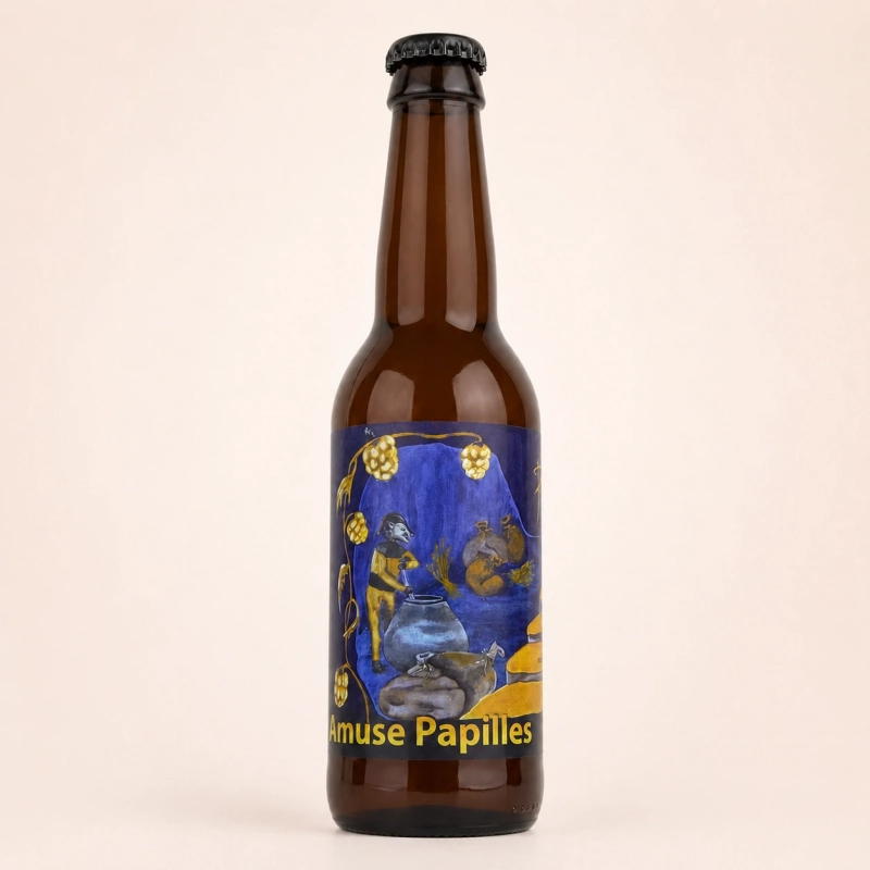 Bière Double blanche « Amuse Papilles » Bio