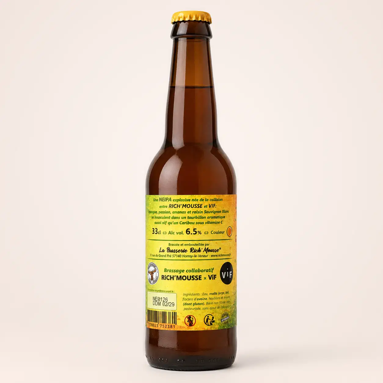 Bière NEIPA Caribou, trop vif pour toi – Image 2