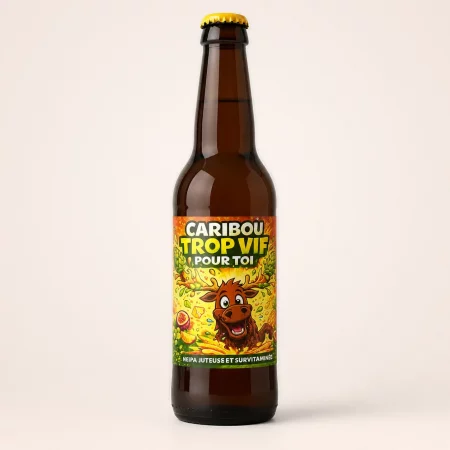 Bière NEIPA Caribou, trop vif pour toi
