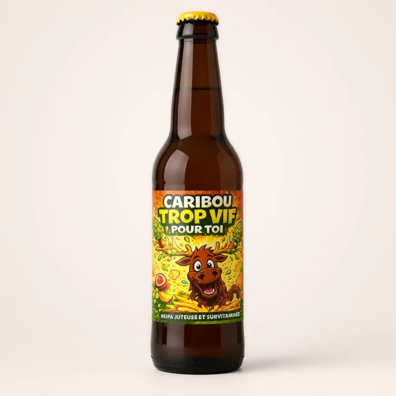 Bière NEIPA Caribou, trop vif pour toi