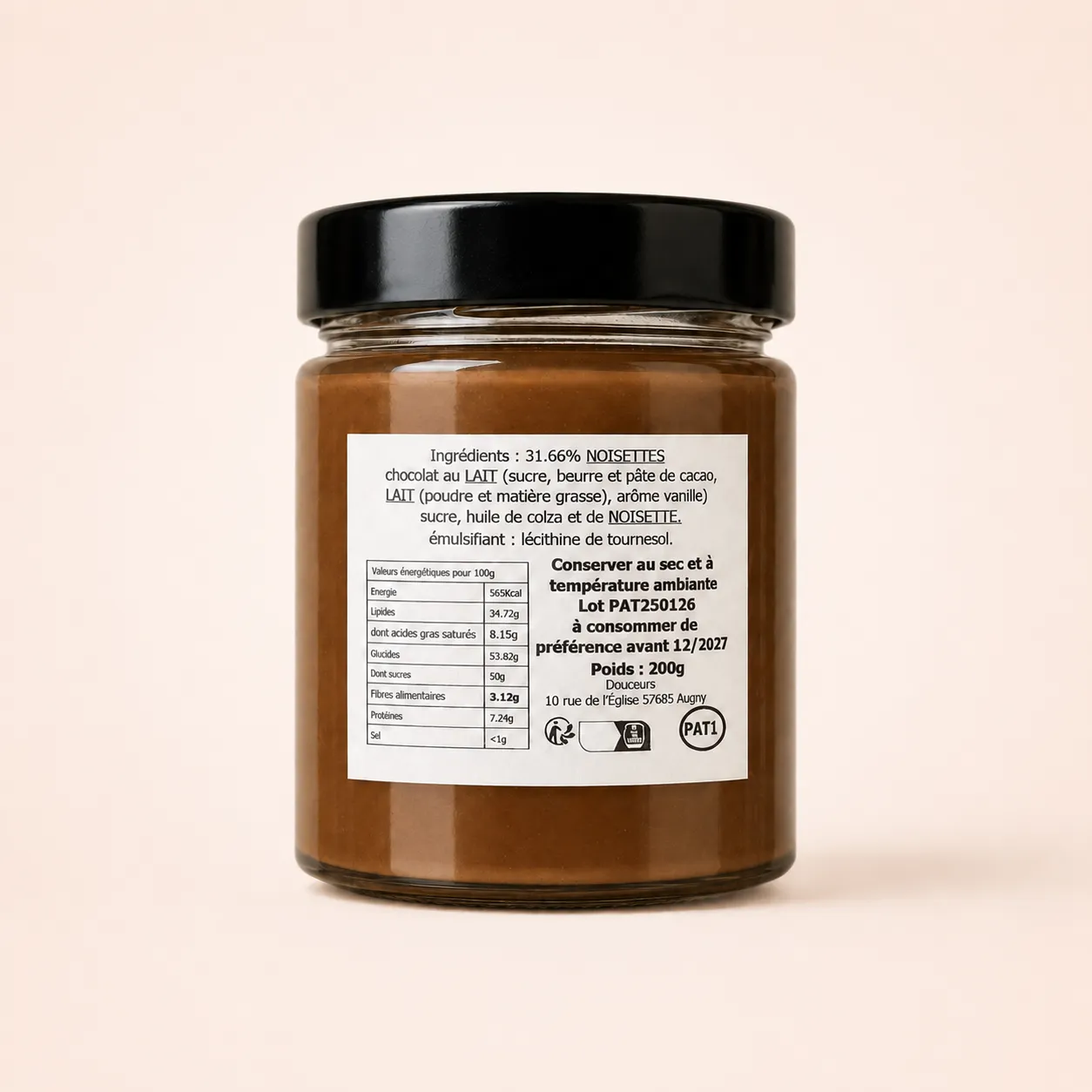 Pâte à tartiner classique – Image 2