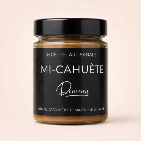 Pâte à tartiner mi-cahuète