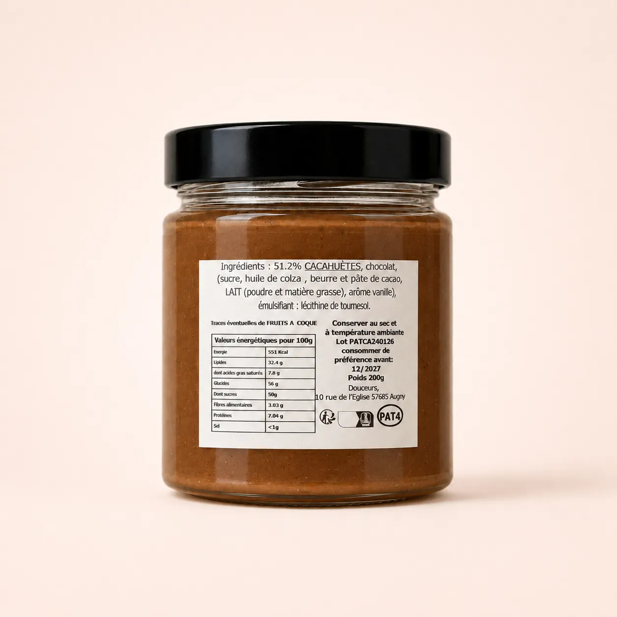 Pâte à tartiner mi-cahuète – Image 2