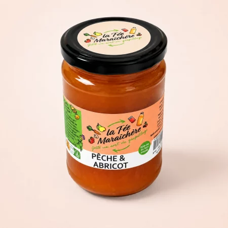 Confiture Pêche et abricot