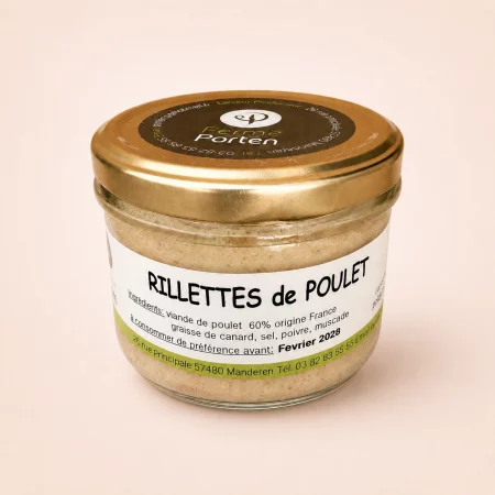 Rillettes de poulet