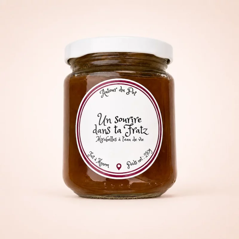 Confiture Un sourire dans ta fratz
