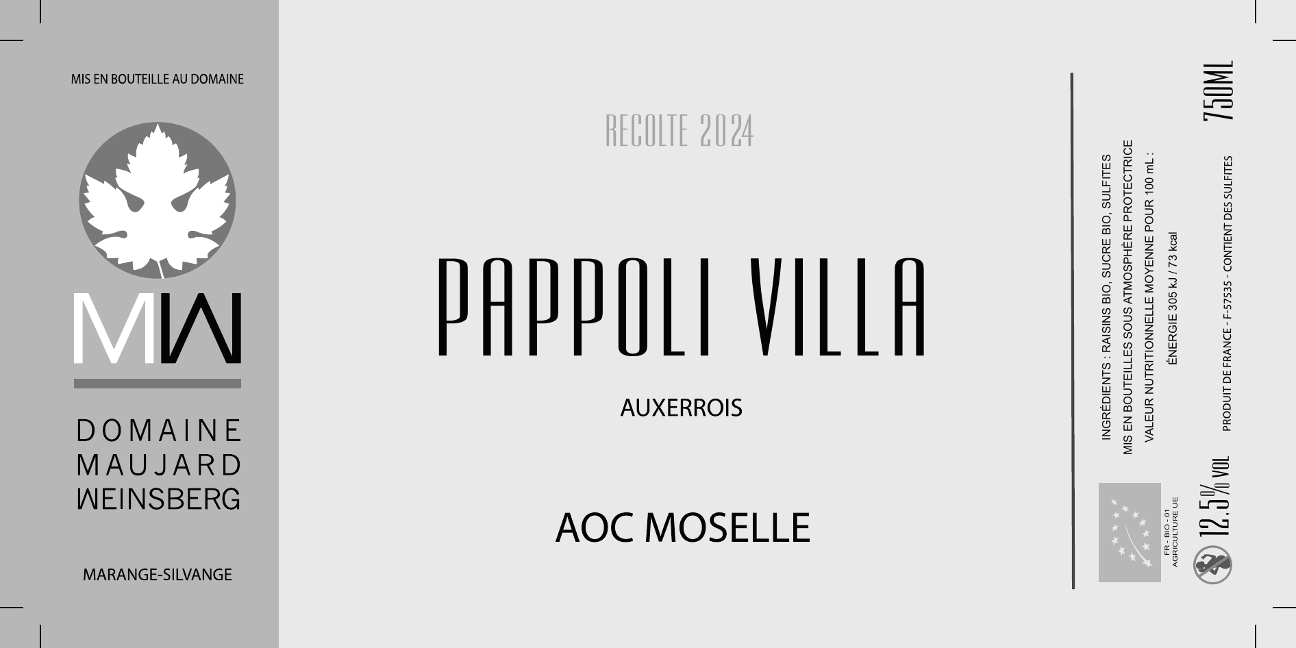 Vin Auxerrois PAPPOLI VILLA – Image 2