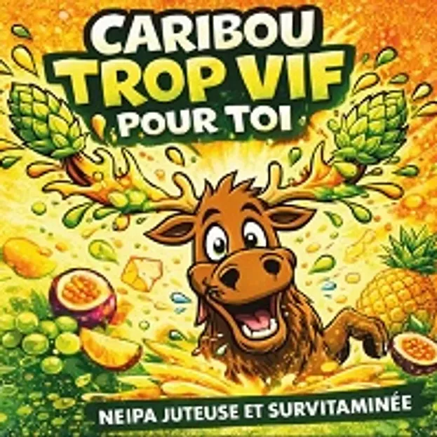 Bière NEIPA Caribou, trop vif pour toi – Image 3
