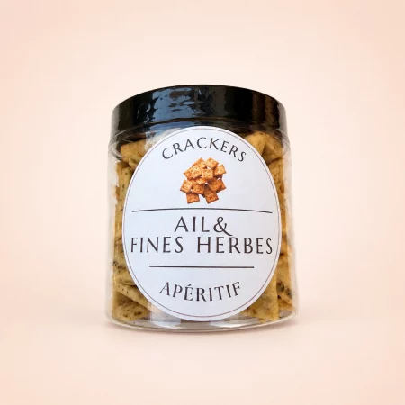 Crackers apéritif Ail & fines herbes