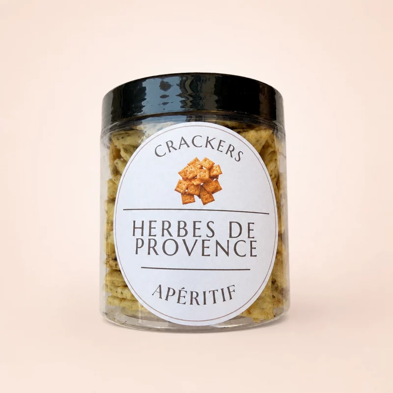 Crackers apéritif Herbes de Provence