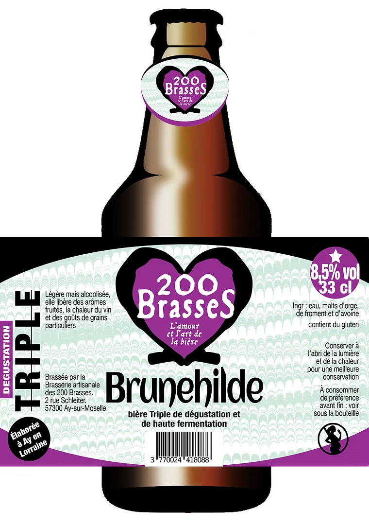 Bière triple « Brunehilde » – Image 2