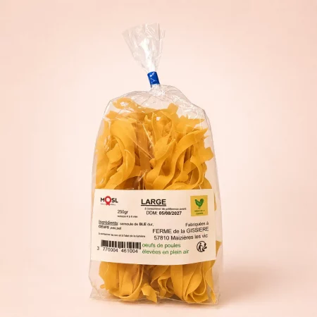 Pâtes aux œufs larges