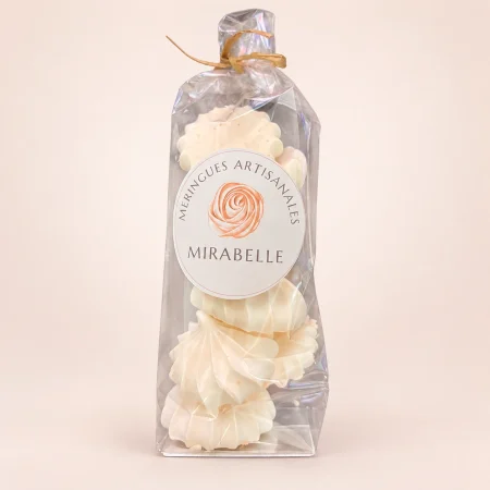 Meringues artisanales à la mirabelle